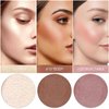 FALOCUTUS 3 Pcs NEUTRAL Contour Stick Set,Cream Blush & Highlighter Bronzer Pen,Long Lasting & Smooth Natural Face Contouring Illuminator,Professional Makeup Kit for All Skin