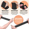 Self-Adherent Cohesive Bandage - Black Medical Wrap - 6 Rolls 2" Wide x 5 Yards Sports Tape for Medical Use, Sports, First Aid and Helps Protect Skin