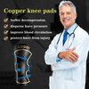 Copper Knee Braces for Knee Pain 2 Pack, Knee Compression Sleeve Support for Men and Women, Medical Grade Knee Pads for Running, Hiking, Working, Arthritis, ACL, Meniscus Tear, Joint Pain Relief