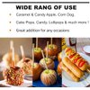 150 pcs Thick Candy Apple Sticks,Caramel Apple Sticks,5.5 Inch Long, 5mm Thick,Semi Point, Bamboo Skewers for Corn Dog, Corn Cob, Kabob, Lollipop, Grill