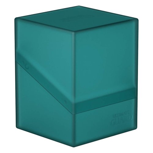Ultimate Guard Boulder 100+, Deck Case for 100 Double-Sleeved TCG Cards, Malachit, Secure & Durable Storage for Trading Card Games, Soft-Touch Finish