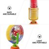 Toyvian High Chair Toy Baby Ferris Wheel Toy Suction Cup Newborn Spinner Activity Toy Newborn High Chair Rattle Interactive Development Educational Toy for Feeding Plaything, Early Development