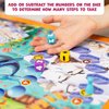 Number Hunter – Fun Kid Math Board Game for Learning Addition & Subtraction – Educational Indoor Game for Family Night, Preschool, Kindergarden, School, Kids Ages 5 and Up – Childrens Table Game