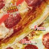 Bcareself Pizza Blanket Adult Kdis Size Double Sided Funny Realistic Food Personalized Throw Blanket Novelty Gift for Everyone 300 GSM Soft Flannel 60 inches Red