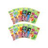 TINYMILLS Monster Coloring Book Set with 12 Coloring Books and 48 Crayons Monster Birthday Party Favor Bag Filler Carnival Prizes Rewards Classroom Party Halloween Favors