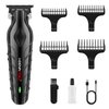 HIENA PRO Professional Hair Beard Trimmer for Men Hair Clippers for Barber with T Blade, Cordless Clippers for Hair Cutting Rechargeable Barber Clippers