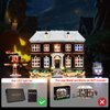 DALDED LED Lighting Kit for Lego Ideas Home Alone, LED Light Compatible with Lego 21330 Building Block Models (Remote Control Version)