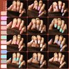 Teenitor Press on Nails Short,576pcs Matte Square Short Fake Nails with Nail Glue, Glue on Nails,24 Colors