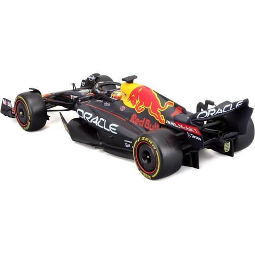 Racing RB18#1 Max Verstappen Oracle Winner Formula One F1 Abu Dhabi GP Drivers' Champion (2022) 1/24 Diecast Model Car by Bburago 28026MV