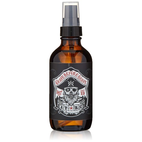 Grave Before Shave™ Beard Oil (Bay Rum Scent) 4 Oz. Bottle