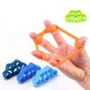 Hovico Finger Strengthener Grip Resistance Bands Grip Strength Trainer Finger Grip Strengthener Strength Trainer Gripper set for Arthritis Carpal Tunnel Exercise Guitar and Rock Climbing