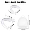 Mouth Guard for Grinding Teeth, Dental Guard, 2 Sizes 4 Pieces, Stops Bruxism Night Guard, Clenching Mouthguard