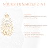 Cushion Foundation Makeup,Buildable Coverage Moisturizing Nourishing Breathable Poreless Oil-Control Lightweight, Skin fit,Natural Flawless Matte Finish