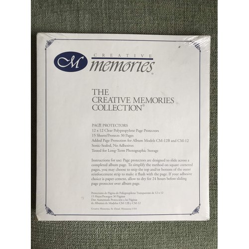 Creative Memories 12 X 12 Clear Page Protectors - 15 Sheets/30 Pages Safe Refills
