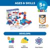 Learning Resources STEM Explorers Machine Makers, 60 Pieces, Ages 5+, STEM Toys, STEM Building Toys, STEM Kits, Engineering Toys, Build it Yourself Toys