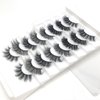 Lifernilash False Eyelashes Wispies Natural Look 3D Faux Mink Lashes Pack 8 Pairs Styles Mixed Soft Reusable Fake Eyelashes (MIXED5)