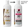 Kachita Spell 3D Hight Bright Keratin Brazilian Keratin Treatment Chocolate Smoothing Treatment, Blowout Straightening and Smooths System for Damaged and Dry Hair 1L Professional Results