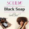 Raw African Black Soap Imported From Ghana 1lb.