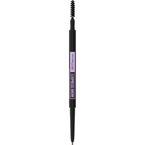 Maybelline Express Brow Ultra Slim Eyebrow Makeup, Brow Pencil with Precision Tip and Spoolie for Defined Eyebrows, Ash Brown, 1 Count