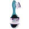 Conair Colorvibes Everyday Stylers Satin Metallic Finish Hair Brush, 5.4 Ounce