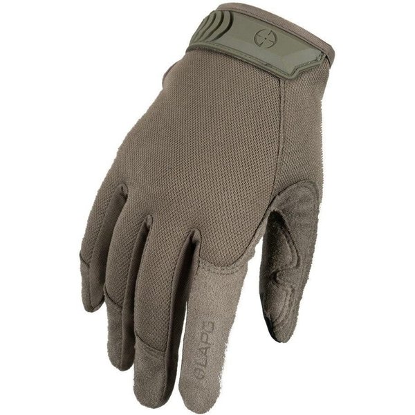 LAPG Men's Core Patrol Glove, Durable and Lightweight Tactical Work Gloves for Men, Touchscreen Compatible Shooting Gloves, Enhanced Grip for Better Control, Ranger Green, Medium