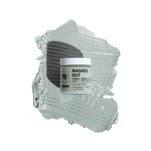 Provence Beauty Masked Out French Green Clay Mask – Clay Mask for Face – Face Mask Clay, Clay Face Mask – Pore Face Mask – Face Mask Skin Care – Skin Care Mask with Deep Cleansing Formula