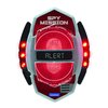 Lexibook - Spy Mission, Spy Motion Detector with Alarm, Light Effects, Detection up to 30 Centimeters, Black/red, RPSPY05
