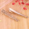 12 Pcs Rhinestone Alligator Hair Clips Fancy Crystal Duckbill Hair Clips for Women Girls Hair Styling Tools Accessories
