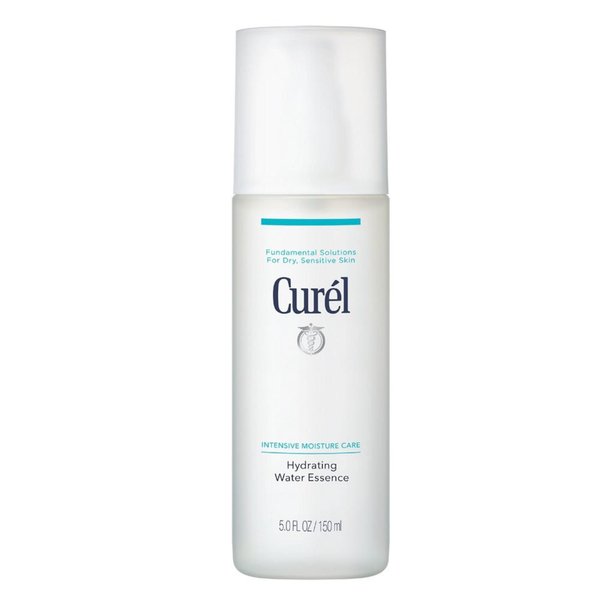 Curel Japan Skin Care Hydrating Water Essence Toner, Water Based Face Moisturizer for Dry Skin, Serum for Face, 5 oz