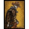 MTG Sleeves 50 MTG Standard Card Sleeves Deck Protector - Skeleton Cowboy Cross Draw
