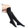 TOFLY® Compression Stockings (Pair), Grade Firm Support 20-30mmHg, Opaque, Unisex, Close-Toe Knee High Compression Socks for Varicose Veins, Edema, Shin Splints, Nursing, Travel, Black L