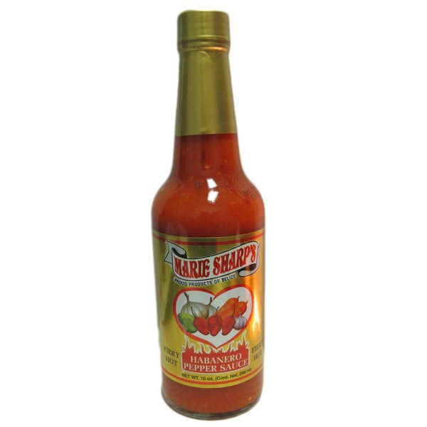 Marie Sharp's Habenero Pepper Hot Sauce -Fiery Hot- (10oz)
