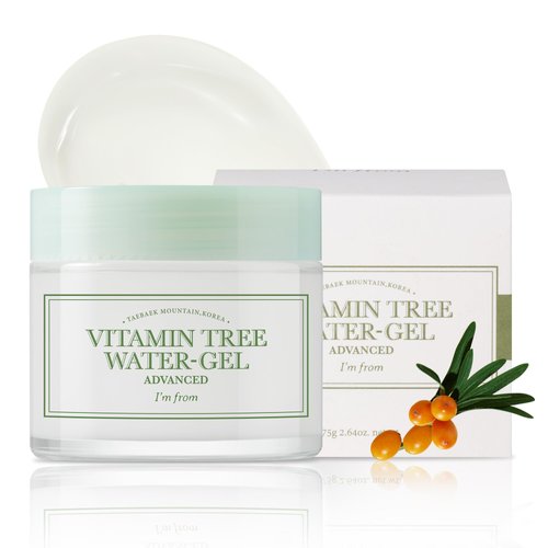 I&#39;m from Vitamin Tree Water Gel, 75g, Korean moisturizer, Niacinamide, Panthenol, Vitamin C, hydr...