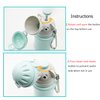 Travel Potty, Portable Elephant Leakproof Urinal Emergency Toilet Pee Bottle Cup Jar for Toddlers Kids Baby Boys and Potty Pee Training for Outdoor Car Travel Road Trip Camping Park Beach(Blue)