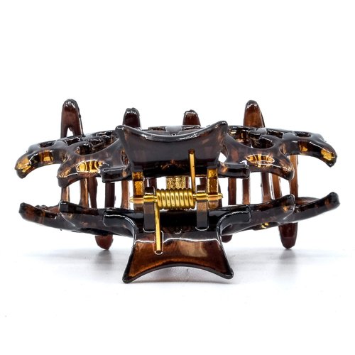 Camila Paris NV118/2 Set of 2 French Hair Clip for Women, Girls Hair Claw Clips Jaw Fashion Durable and Styling Hair Accessories for Women, Strong Hold No Slip Grip, Made in France