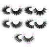 False Eyelashes Wispy 18 mm Natural 3D Faux Mink Lashes Pack 10 Pairs 10 Styles Mixed Soft Reusable Fake Eyelashes Bulk with Glitter Portable Boxes