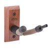 String Swing CC01V-BW Hardwood Home & Studio Wall Mount Violin Hanger - Black Walnut