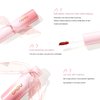 Novo Glassy Lip Gloss offers a hydrating, non-sticky shine for a natural look, keeping lips moisturized and vibrant all day long. (716#Warm-toned Creamy Apricot Orange, Net weight: 3.5 grams)