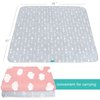 Splat Mat 2 Pack for Under High Chair & Arts & Crafts & Eating Mess, Waterproof Baby Playtime Anti-Slip High Chair Mat for Floor or Table, Reusable & Portable Splash Mat for Under High Chair, 42” ×46”