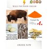 Navoms Beauty Organic Wild Thunder Face Cream with Bison Tallow & Camel Fat + Coenzyme Q10, All Skin Types, Anti Aging, All Purpose Cream, Non Vegan (0.5 oz)