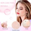 12 Pack Gua Sha Massage Tool Guasha Board Heart Shaped Gua Sha Facial Tools for Women Skin Care Face Body Relieve Muscle Tensions Reduce Puffiness, 12 Colors