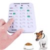 Kwispel Pet Feeding Reminder for Dogs Cats - Magnetic Sticker 3 Times A Day Indication Chart Feed Your Pets, Magnets and Double Sided Tape, Did You Feed Your Dog Cat Fish Kid?