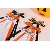 6PCS Halloween Hair Bow Clips With Long Tails Hair Accessories for Women