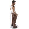 Plymor DSP-60W White Adjustable Doll Stand, fits 10, 11, 12, 13, and 14 inch Dolls or Action Figures, Waist is 2 to 2.5 inches wide, 5.5 to 7 inches around, Pack of 3