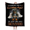 Dachshund Blanket Dachshund Gifts and Decor Cute Dog Throw Blanket Dog Blanket for Girls Women Kids Adults Soft Warm Cozy Fleece Blanket for Couch Sofa ​Bed 50"x40"
