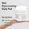 Genabelle Kale 82 Toner Pad - 60 Jumbo Sheets, AHA PHA Dead Skin Care Daily Hydrating Toner Pad exfoliating