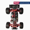 Oisunt 21/PCS Metal Repalcement Part Kit for Hyper Go H14BM, 14209, 14210 1/14th RC Car Upgrades, Spare Aluminium Accessory Full Set with Screws(Red)