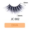 EBIN NEW YORK Cattitude 3D Lash Majestic Cat XL– Diva 25mm 3D Lashes Triple Volume & Length Lightweight Comfortable Wear Perfect Thick & Full Look Reusable
