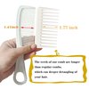 Mini Wide Tooth Comb,Small Travel Purse Hair Detangling Comb Beard Comb for Curly Wavy Hair Portable Care Comb Shower Comb Travel Combs for Men Women - Best Styling Comb for Wet,Dry,Long Hair