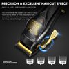 DSP Professional Hair Clipper for Man, Barber Clipper for Hair Cutting, Cordless Hair Clipper, Magnetic Levitation Motor with 9000RPM, Rechargeable Hair Beard Trimmer for Men with Digital Display